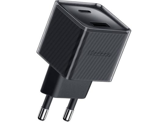 Mcdodo CH-4151 Charger 33W Gan Fast Charging PD Dual Port USB A and Type C - Black